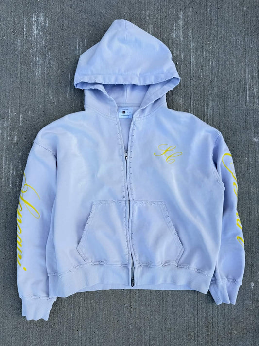 Cloud Gray "Autograph" Zip Up