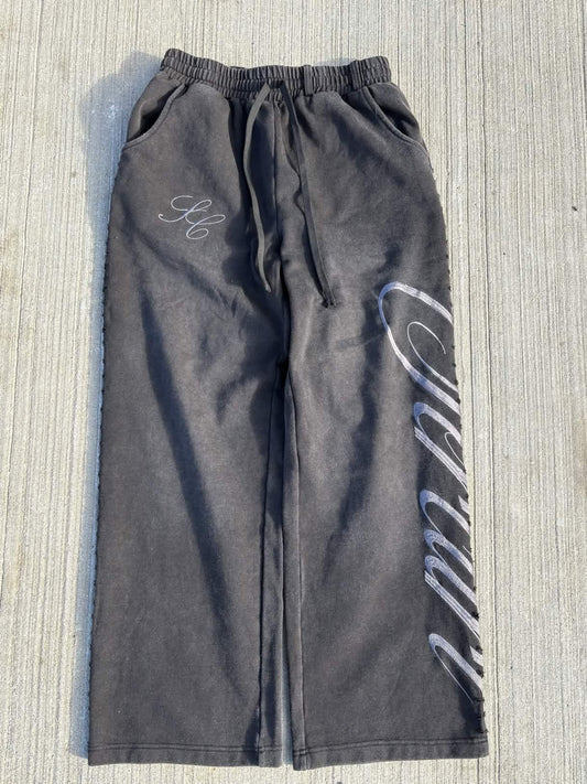 Charcoal Gray "Autograph" Sweats